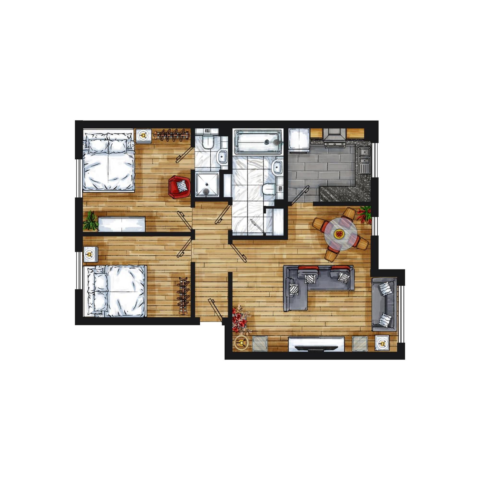 2 Bed Flat, Dedicated Workspace, Parking, 4Ktv London Eksteriør billede